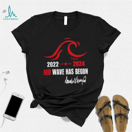 2022 2023 Red wave has begun shirt