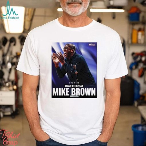 2022 23 Coach Of The Year Mike Brown Shirt