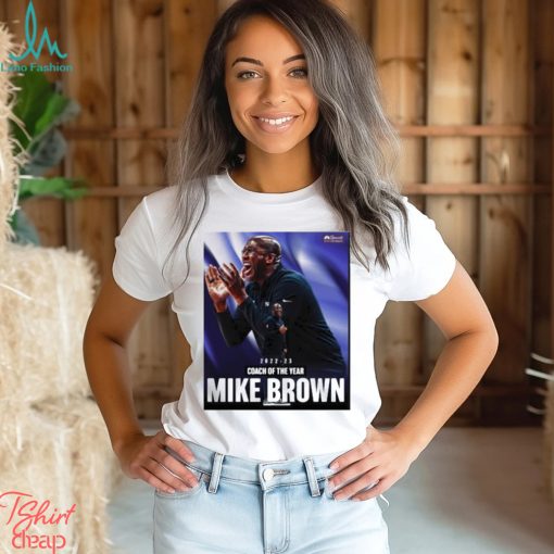 2022 23 Coach Of The Year Mike Brown Shirt