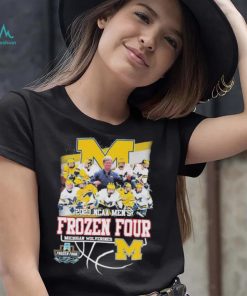 2023 NCAA Men’s Frozen Four Michigan Wolverines team shirt