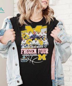 2023 NCAA Men’s Frozen Four Michigan Wolverines team shirt