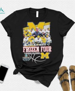 2023 NCAA Men’s Frozen Four Michigan Wolverines team shirt