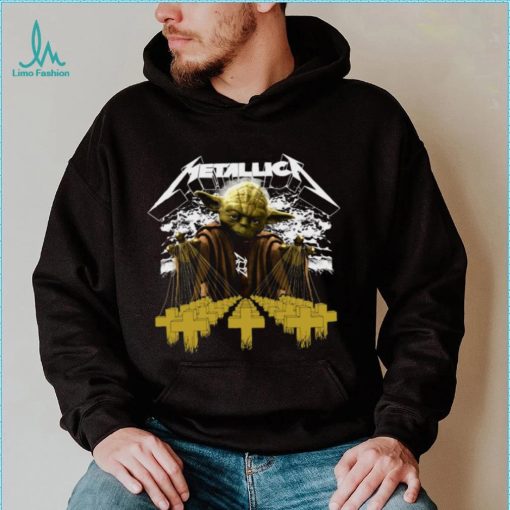 2023 Star Wars Yoda Metallica Master Puppets Shirt