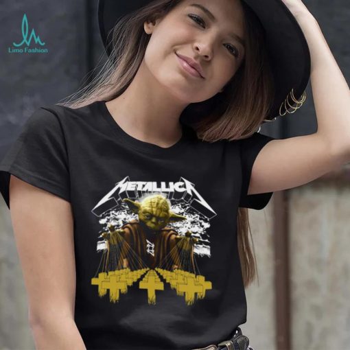 2023 Star Wars Yoda Metallica Master Puppets Shirt