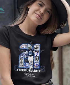 21 Ezekiel Elliott Cowboys Signature Shirt