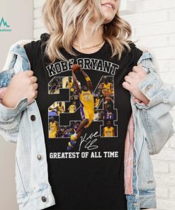 24 NBA Kobe Bryant Lakers Greatest Of All Time Los Angeles Lakers Signature 2023 T shirt