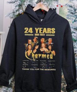 24 years 1998 2022 Charmel thank you for the memories signatures shirt