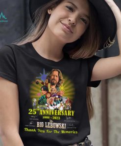 25th Anniversary 1998 – 2023 Big Lebowski Thank You For The Memories T Shirt