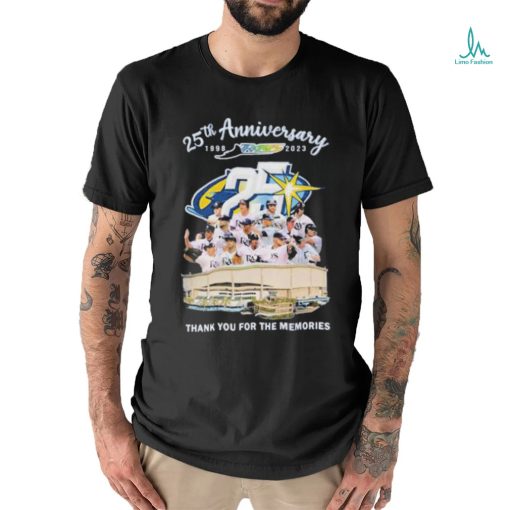 25th Anniversary 1998 – 2023 Rays Thank You For The Memories T Shirt