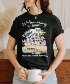 25th Anniversary 1998 – 2023 Rays Thank You For The Memories T Shirt