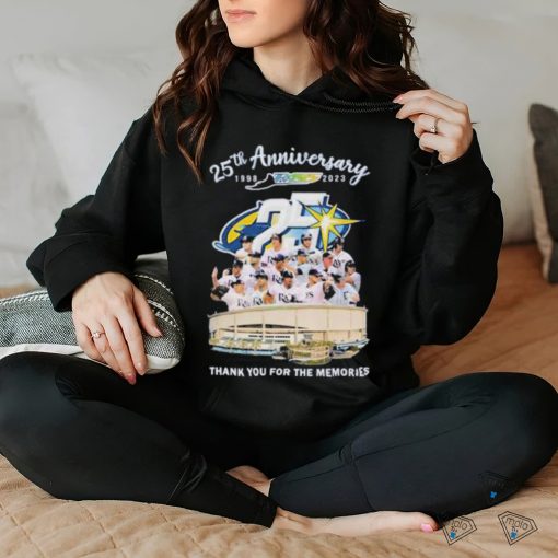 25th Anniversary 1998 – 2023 Rays Thank You For The Memories T Shirt