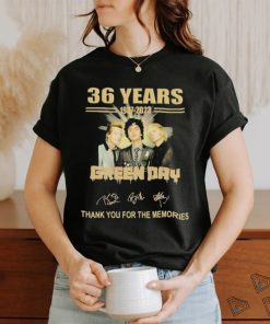 36 Years 1987 – 2023 Green Day Thank You For The Memories T Shirt