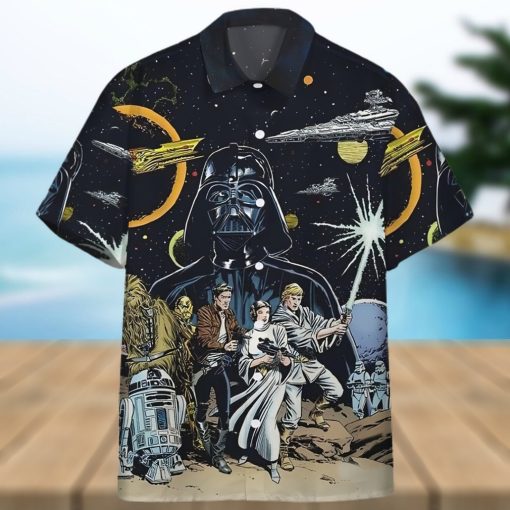 3D Star Wars As Long As Theres Light Custom Short Sleeves Shirt
