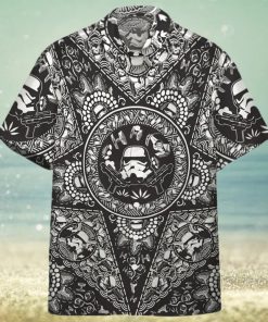 3D Star Wars Bandana Custom Black Pattern Hawaiian Shirt