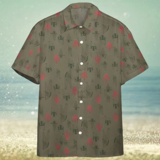 3D Star Wars Boba Fett For Mandalorian Beach Vacations Custom Hawaiian Shirt