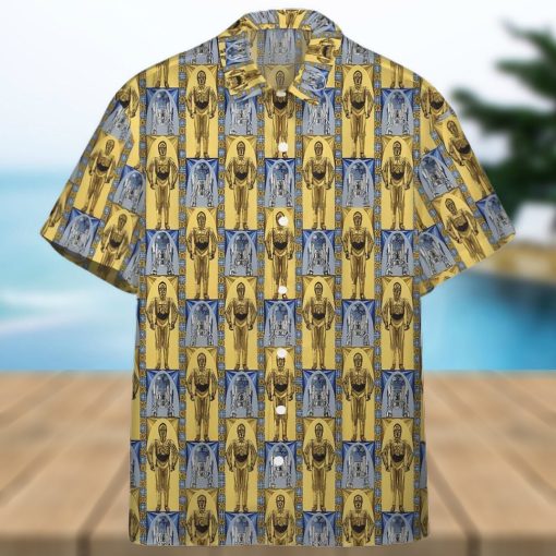 3D Star Wars C3po And R2d2 Custom Hawaiian Shirt