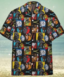 3D Star Wars Galaxy Characters Custom Short Sleeves Shirt