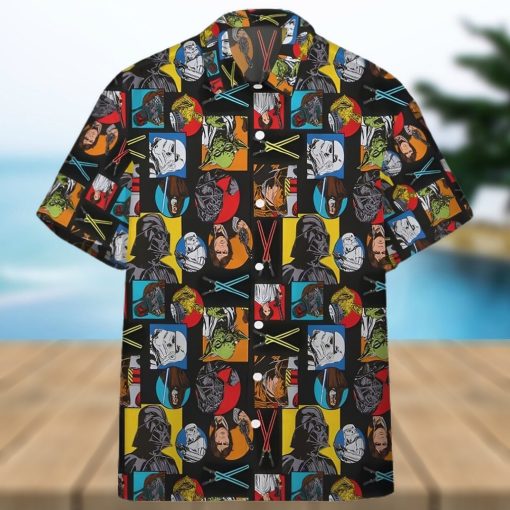 3D Star Wars Galaxy Characters Custom Short Sleeves Shirt