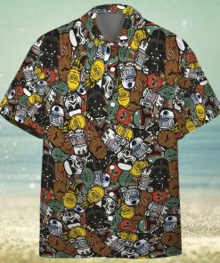 3D Star Wars Mini Characters Custom Hawaiian Shirt