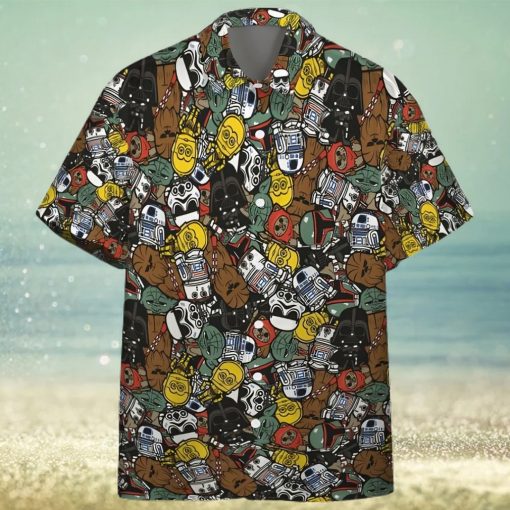 3D Star Wars Mini Characters Custom Hawaiian Shirt