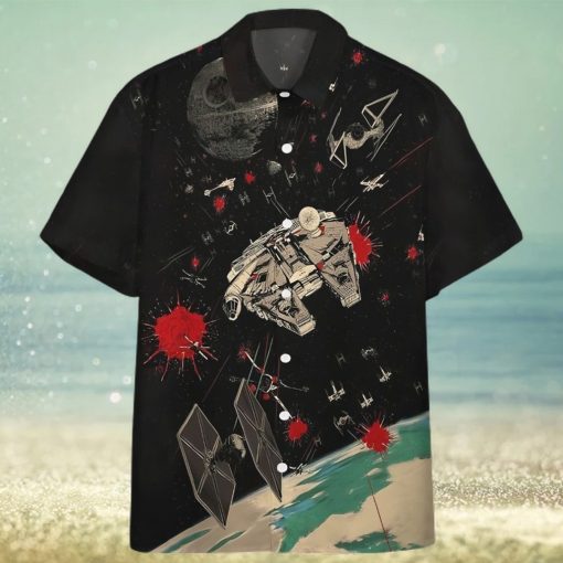 3D Star Wars Spaceships Custom Short Sleeves Shirt