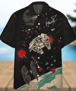 3D Star Wars Spaceships Custom Short Sleeves Shirt