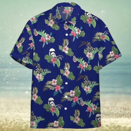 3D Star Wars The Floral Vibe Custom Hawaiian Shirt