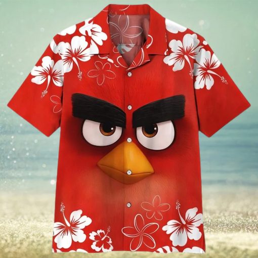 3d Angry Bird Hawaiian Shirt Outfit