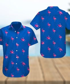 3d Flamingo Aop Aloha Shirt Hawaiian Aloha Shirt