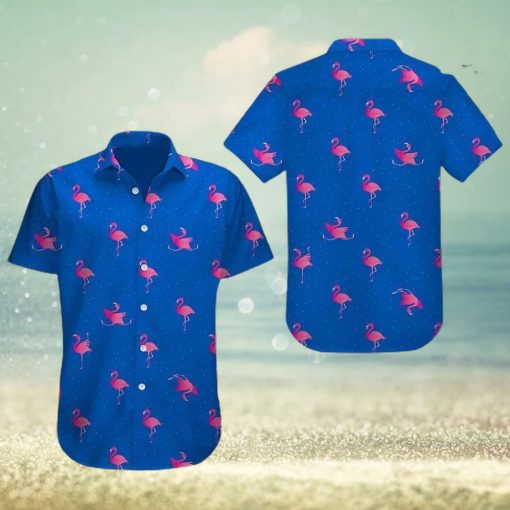 3d Flamingo Aop Aloha Shirt Hawaiian Aloha Shirt