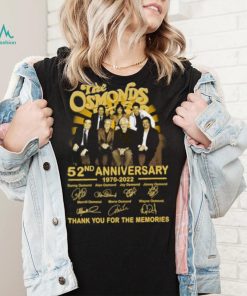 52nd Anniversary 1970 2022 The Osmonds American Music Signatures T Shirt