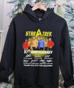 57Th Anniversary Star Trek Thank You For The Memories Signatures Shirt