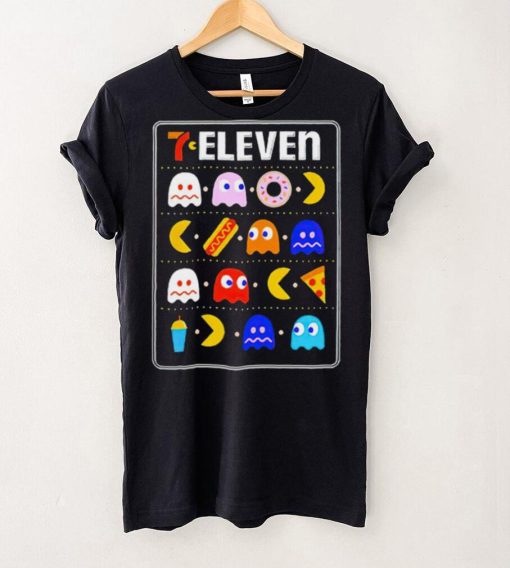 7 Eleven x Pac Man Game Over art shirt