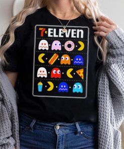 7 Eleven x Pac Man Game Over art shirt