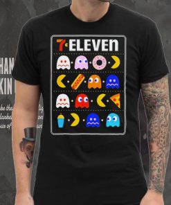 7 Eleven x Pac Man Game Over art shirt