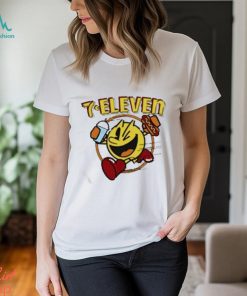 7 eleven pac man snacks ringer t shirt