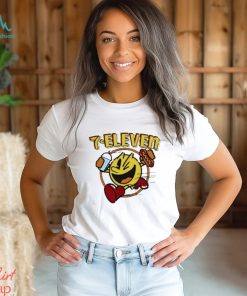 7 eleven pac man snacks ringer t shirt