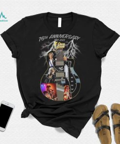 76th Anniversary 1947 – 2023 David Bowie Thank You For The Memories T Shirt