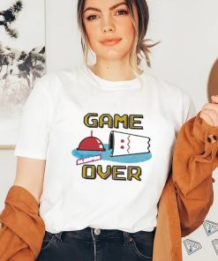 7COLLECTION SHOP 7 ELEVEN X PAC MAN GAME OVER T SHIRT