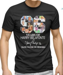 96 Years Of Harry Belafonte Thank You For The Memories Shirt, hoodie, sweater, long sleeve and tank top 96 Years Of Harry Belafonte Thank You For The Memories Shirt