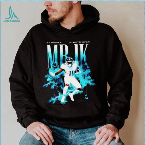 A.J. Brown always open Mr. 1K Lightning shirt