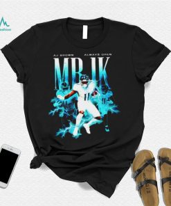 A.J. Brown always open Mr. 1K Lightning shirt