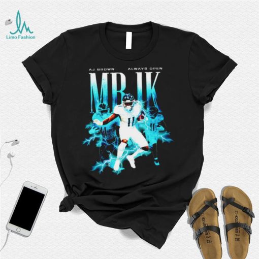 A.J. Brown always open Mr. 1K Lightning shirt