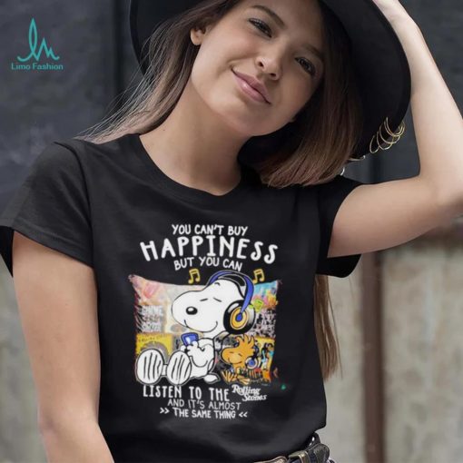 AC DC Snoopy Listen ACDC Music T Shirt