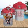 AFL Melbourne Demons Custom Name Hawaiian Shirt