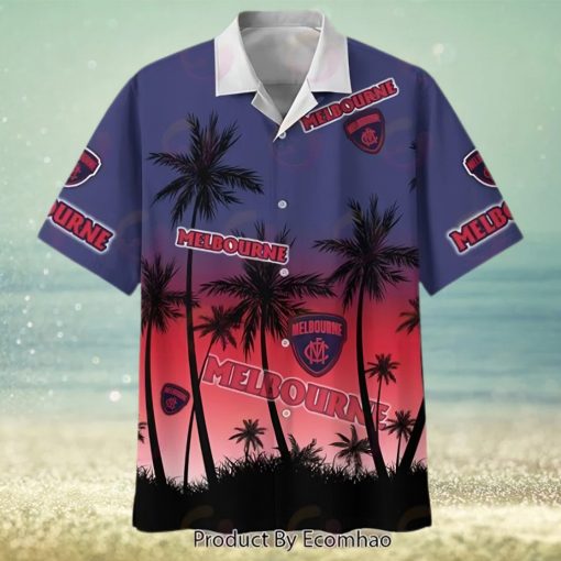 AFL Melbourne New Hawaiian Shirt For Fans – Limited Edition