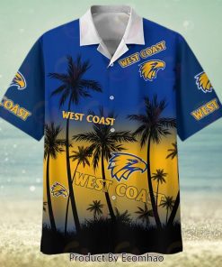 AFL West Coast Eagles New Hawaiian Shirt For Fans – Limited Edition