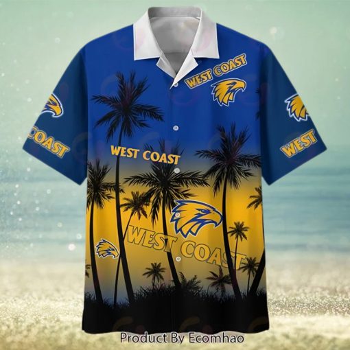 AFL West Coast Eagles New Hawaiian Shirt For Fans – Limited Edition