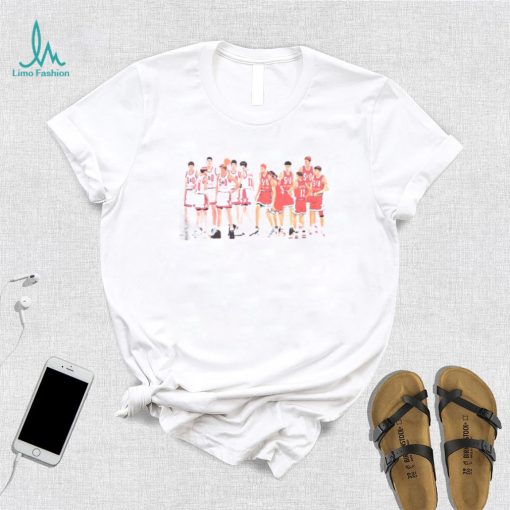 ALL STARS SLAM DUNK BASKETBALL JAPANESE ANIME MANGA SHIRT