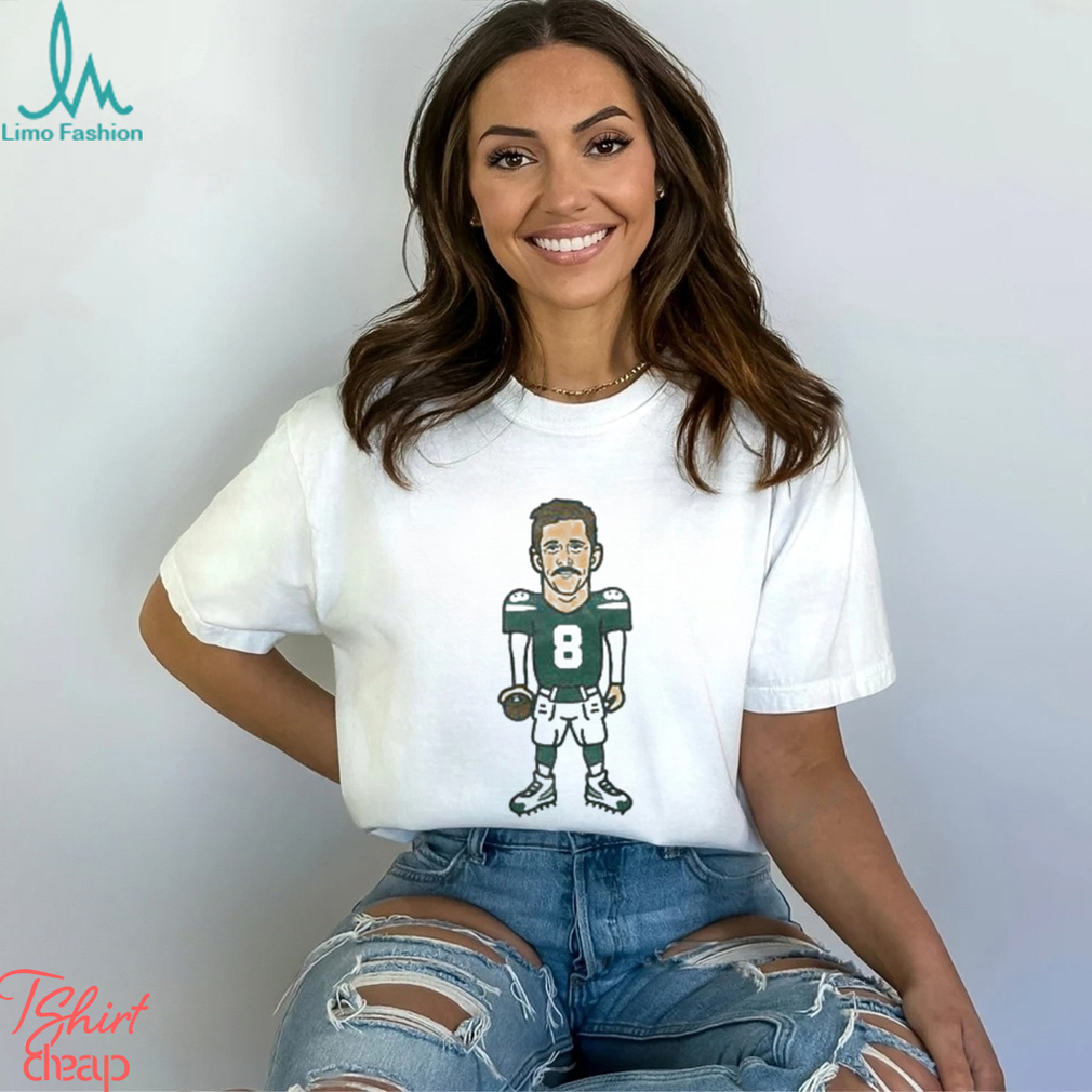 Aaron Rodgers 8 NY Jets football shirt - Limotees